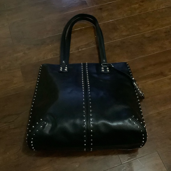 Michael Kors Handbags - NWT Astor Large Studded Leather Tote Bag